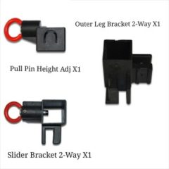 Part 7, 8, 14 -Aluma: Standard Bracket Pack (2-Way)