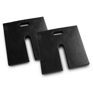 Rubber Weight Plates Set of 2