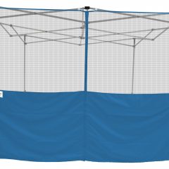 10′ Mesh & Polyester Pro Wall Middle Zipper