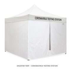 10×10 Emergency Disaster Deluxe Canopy Kit
