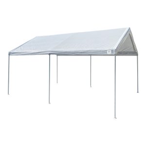 Domain™ Pro 150 10 X 15 Shelter Carport, White<span class="text-right" style="position: absolute;right: 2px;top: 2px;width: 25%;height: 12.5%;"><img alt="360 ° View" title="360 ° View" style="width: 100%; max-width: 43px; position: absolute;top: 0;right: 0;margin: 0 !important;" src="https://www.caravancanopy.com/wp-content/uploads/2019/12/sr-attachment-icon-360_one.png"/></span>