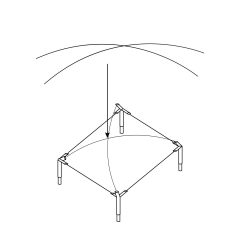 GardenShade™ Fiberglass Pole Part B (Qty1)
